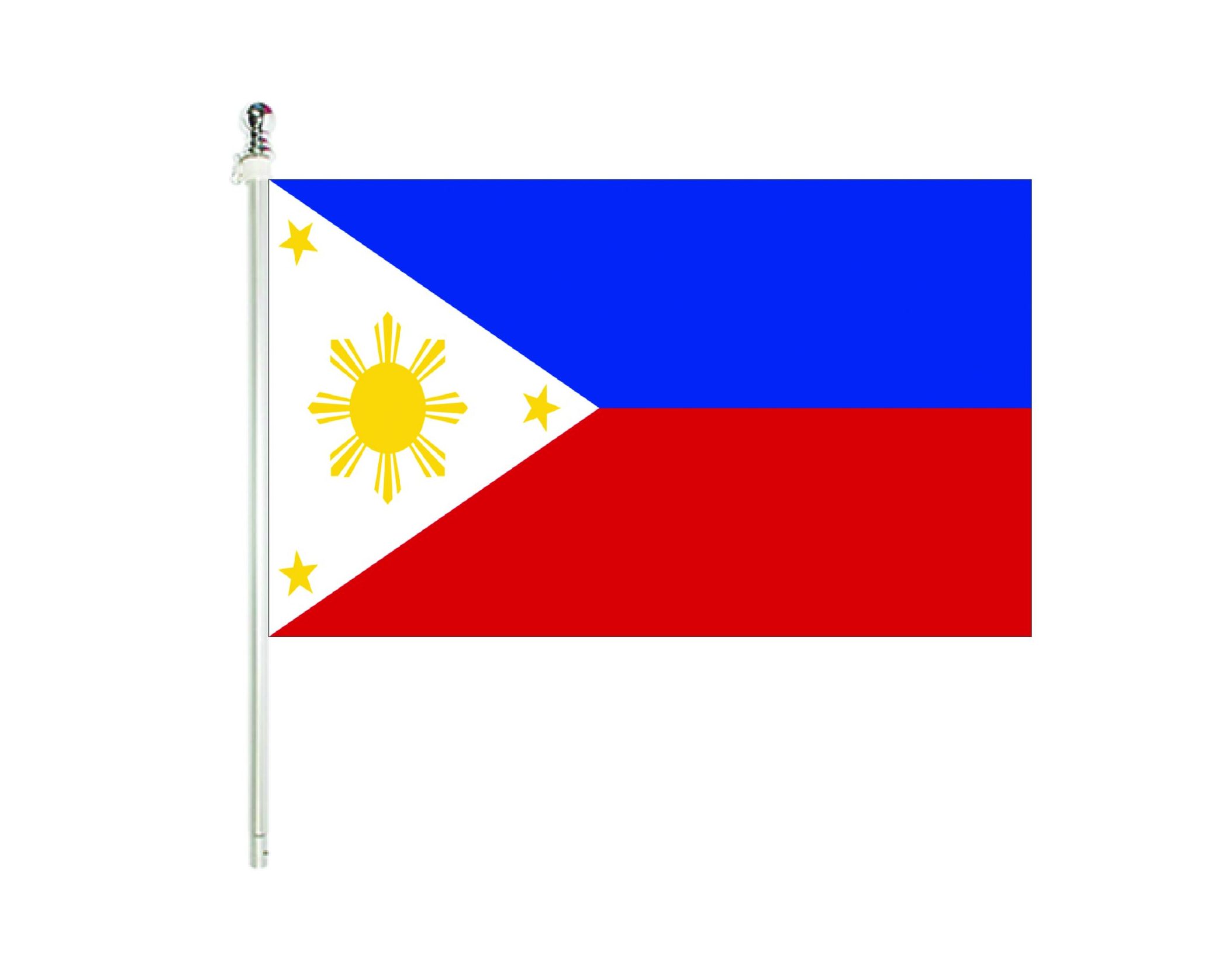 thumbnail image 2 of Trade Winds 3x5 Feet Philippines Flag – Filipino Country Banner – Indoor/Outdoor Polyester 2 of 5