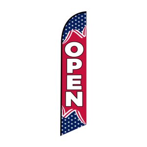 Open American Flag theme